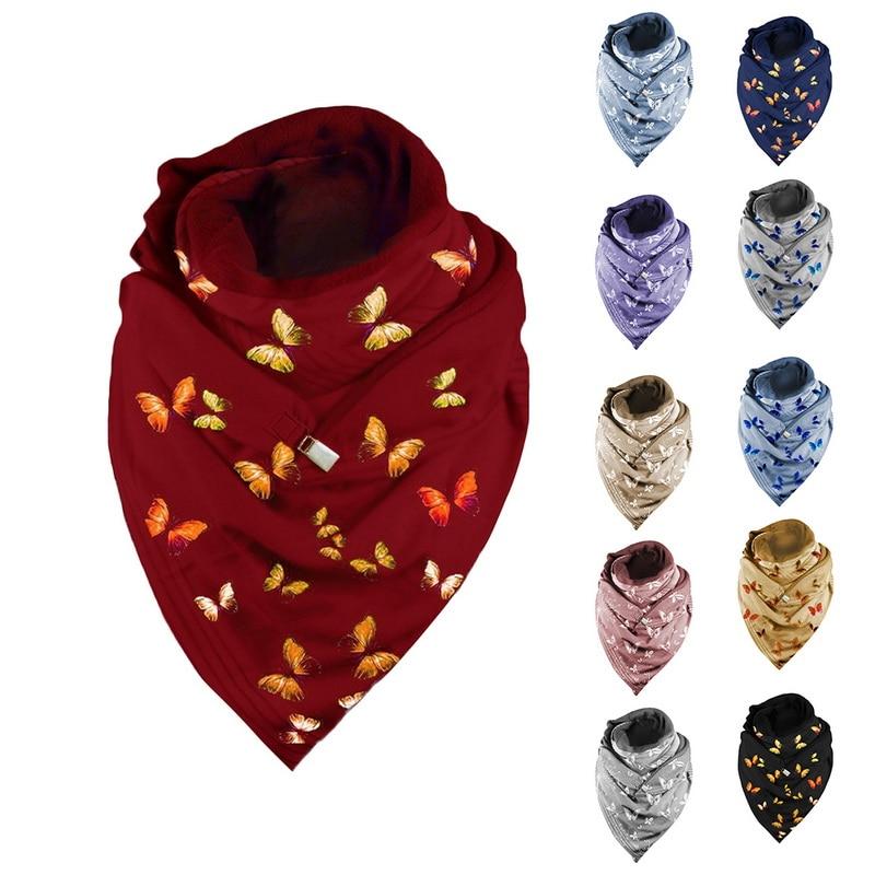 Fashion Women Winter Warm Print Scarves Button Wrap Casual Warm Scarf Face Cover Scarves Face Shield Women Bandana Scarf
Fashion Women Winter Warm Print Scarves Button Wrap Casual Warm Scarf Face Cover Scarves Face Shield Women Bandana Scarf
