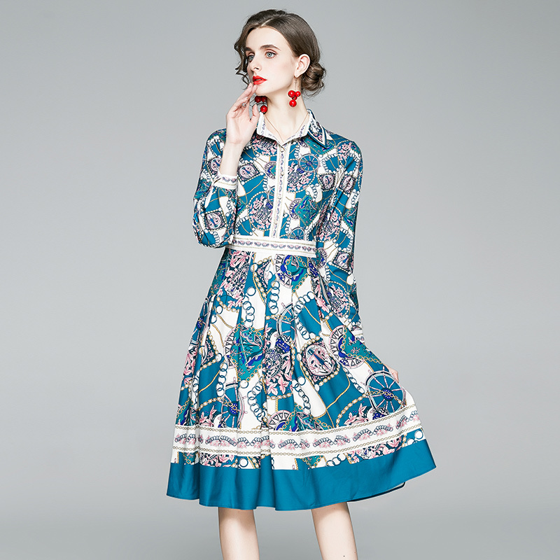 2021 New Merchall Women Spring Summer Elegant Shirt High Quality Vintage Office Party Robe Femme Designer Casual Vestidos Am43, Green
2021 New Merchall Women Spring Summer Elegant Shirt High Quality Vintage Office Party Robe Femme Designer Casual Vestidos Am43, Green