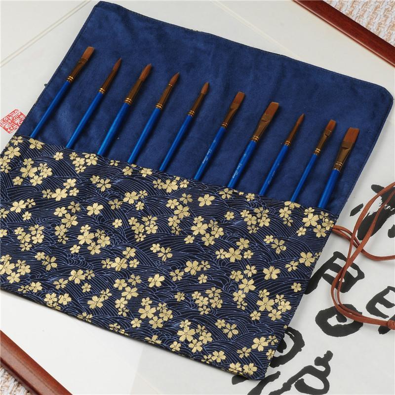 Creative Cherry Flower Curtain Bag for Paiting Pens Storage Bag Pencil Wrag 10 Holes Students Gift Pencil Case Pen B4031
Creative Cherry Flower Curtain Bag for Paiting Pens Storage Bag Pencil Wrag 10 Holes Students Gift Pencil Case Pen B4031