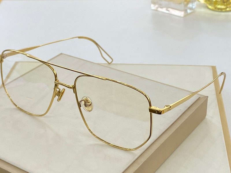 012 New fashion men and women optical glasses top metal square full frame glasses transparent lens network celebrity design style with box