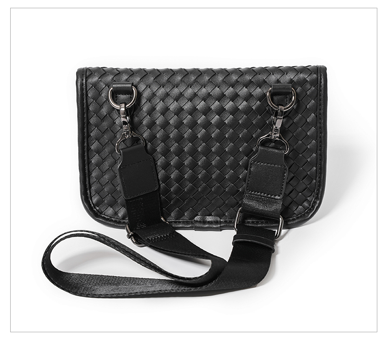 shoulder bags messenger designer mens crossbody bag Crochet solid color weave pattern Lozenge Knitting simple dicky0750 HBP