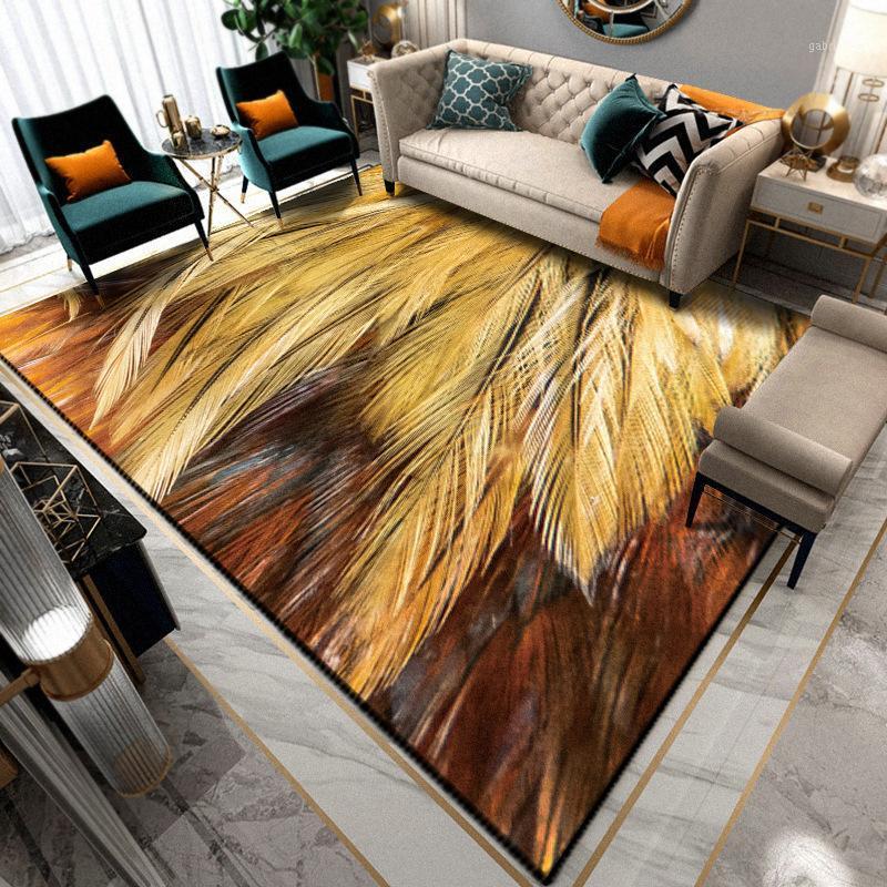 3D Printing Plant Animal Feather Rectangle Floor Carpet Coffee Table Rug Bedroom Bathroom Living Room Parlor Doorway Ground Mat1, Color2
3D Printing Plant Animal Feather Rectangle Floor Carpet Coffee Table Rug Bedroom Bathroom Living Room Parlor Doorway Ground Mat1, Color2
