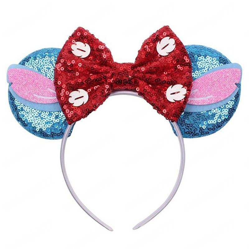 INS 2020 Christmas kids hair sticks Cartoon sequin bowknot girls headbands party kids headband baby head bands girls hair accessories