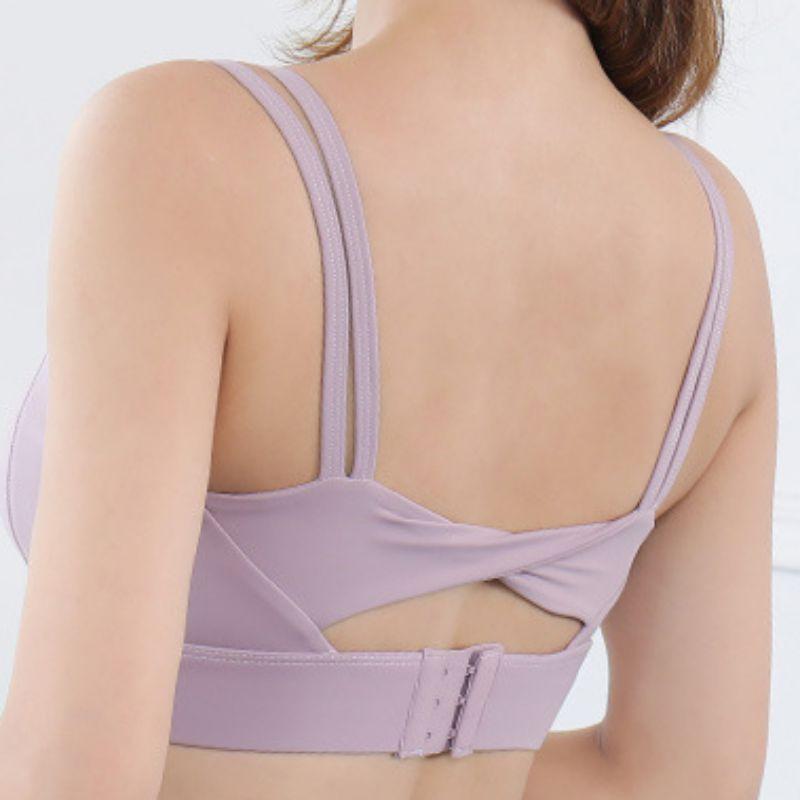 Hot Women Dry Quick Push Up Cross Sports Bra Tank Tops Yoga Shirt with Padding For Running Fitness Gym Sports Bras, Purple
Hot Women Dry Quick Push Up Cross Sports Bra Tank Tops Yoga Shirt with Padding For Running Fitness Gym Sports Bras, Purple