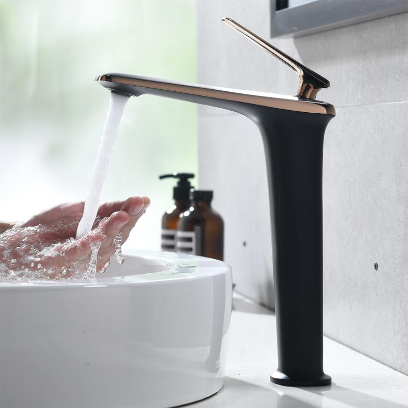SKOWLL Golden Raised Basin Faucet Mixed Hot and Cold Water Above Counter Basin Bathroom HG-6770
SKOWLL Golden Raised Basin Faucet Mixed Hot and Cold Water Above Counter Basin Bathroom HG-6770