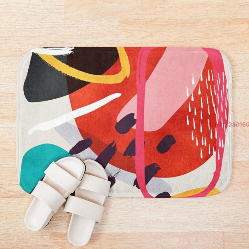 Mat Mikah Anti-slip Mat Bathroom Foot Pad Water Absorbent Floor Carpet Modern Bedroom Carpet Doormat Printed Bath
Mat Mikah Anti-slip Mat Bathroom Foot Pad Water Absorbent Floor Carpet Modern Bedroom Carpet Doormat Printed Bath