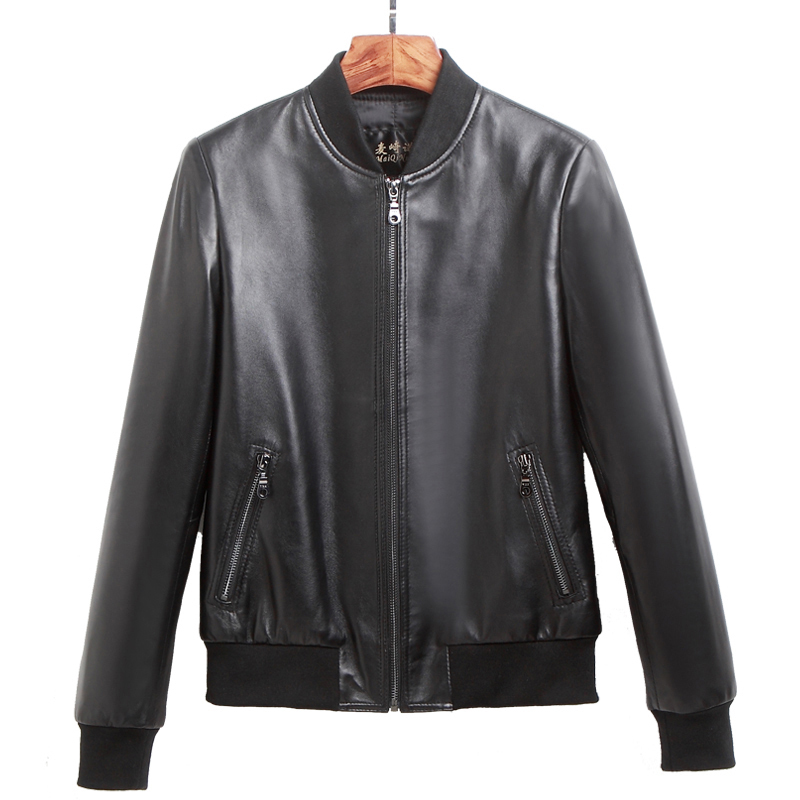 Lautaro Short red leather bomber jacket women women fashion clothing Black plus size faux leather jackets jackets for women 201030