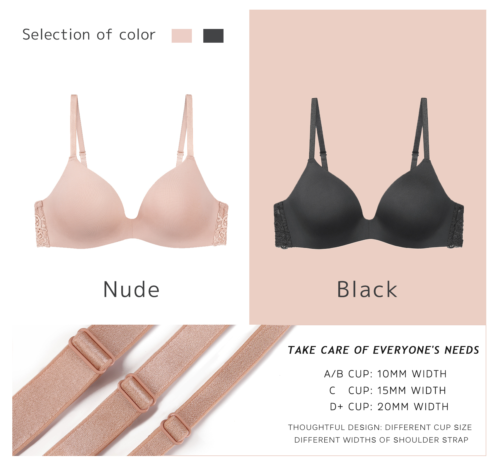 Dotvol Padded Bra Women Lingerie Wireless Seamless Push Up Bralette Plus Size Lace Brassiere Soutien Feminino BH Sujetador 201202