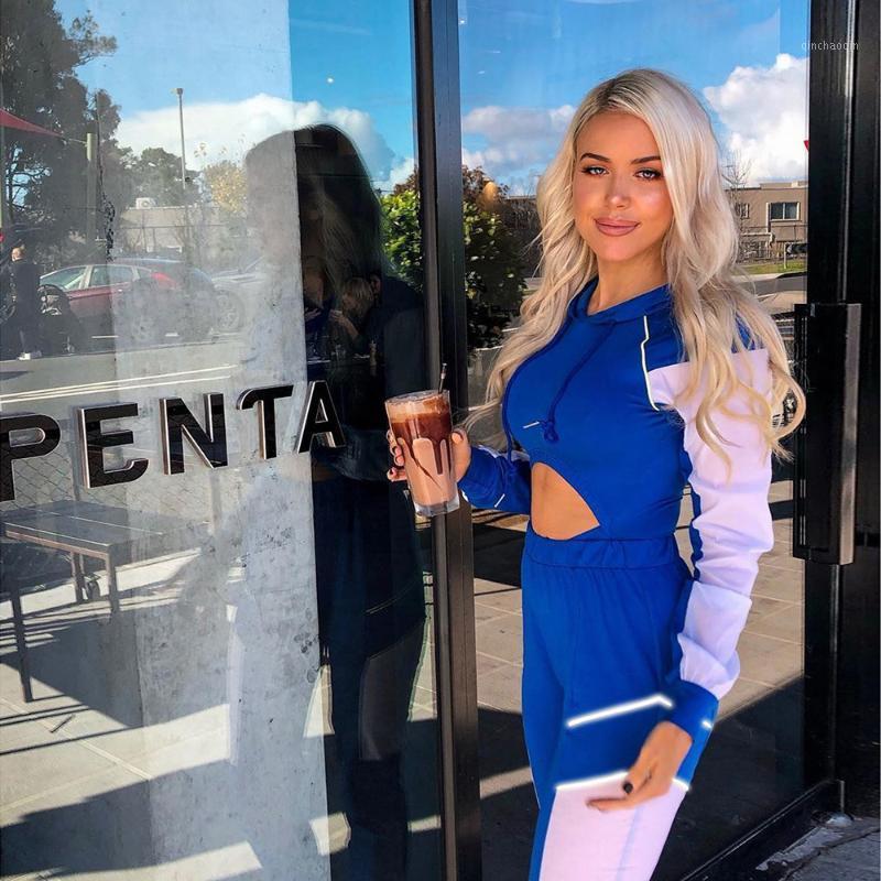 New Women' Hollow Hit Color Hooded One-piece Sports Sweater Sexy Fitness Clothes Fitness Running Gym Sportswear Casual Outfit1, Blue
New Women' Hollow Hit Color Hooded One-piece Sports Sweater Sexy Fitness Clothes Fitness Running Gym Sportswear Casual Outfit1, Blue