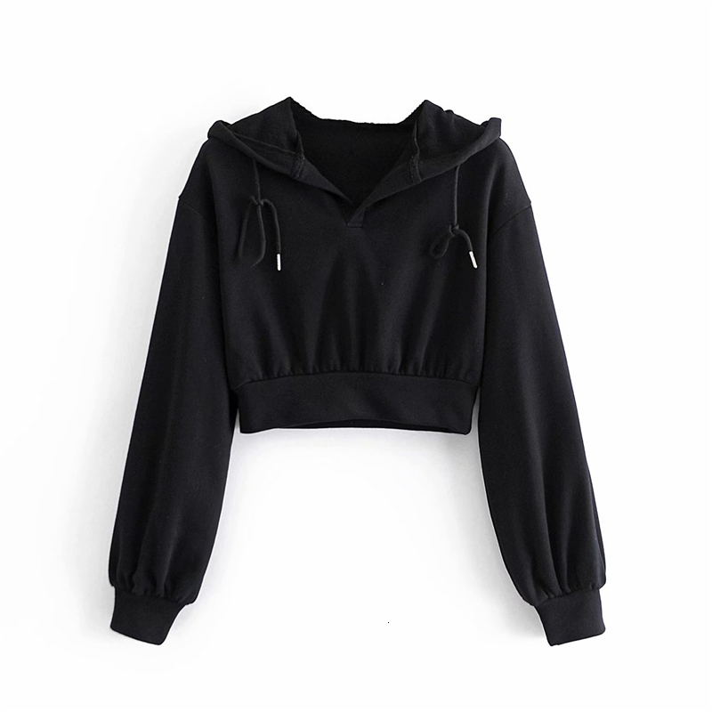 2021 New Streetwear Women Solid Drawsting Hoodies Autumn Fashion Ladies Sport Black Short Tops Causal Female Chic Loose Pullovers J4ac
2021 New Streetwear Women Solid Drawsting Hoodies Autumn Fashion Ladies Sport Black Short Tops Causal Female Chic Loose Pullovers J4ac