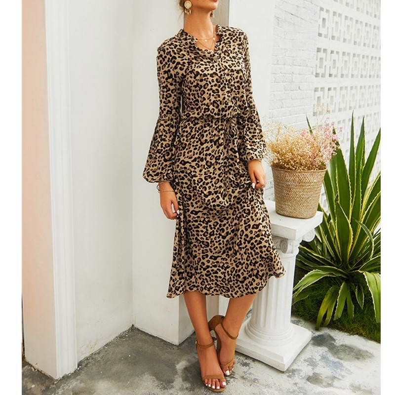 2021 New Dressed As a Female Leopard Long Sleeve with Cleavage Autumn Elegant Winter Party in Print Dress O6QY, Khaki.
2021 New Dressed As a Female Leopard Long Sleeve with Cleavage Autumn Elegant Winter Party in Print Dress O6QY, Khaki.