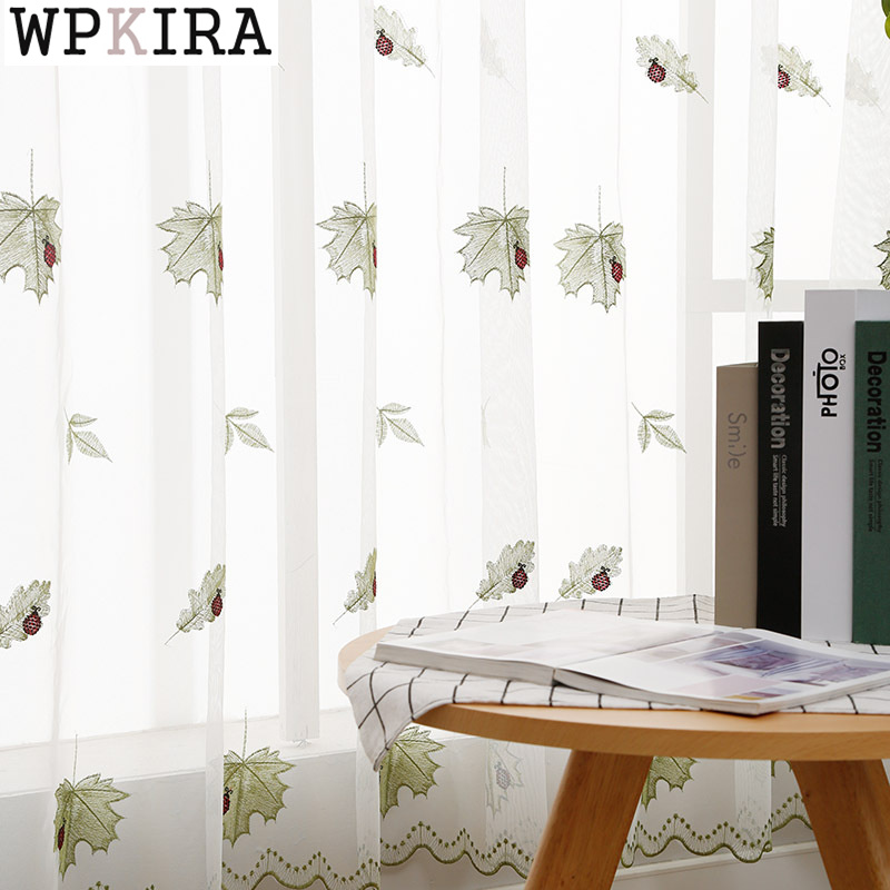 Pastoral Sheer Curtain for Living Room Lace Sheer Curtain for Kitchen Balcony Tulle Drape Blinds Fashion S471#40, Color 02 tullle
Pastoral Sheer Curtain for Living Room Lace Sheer Curtain for Kitchen Balcony Tulle Drape Blinds Fashion S471#40, Color 02 tullle