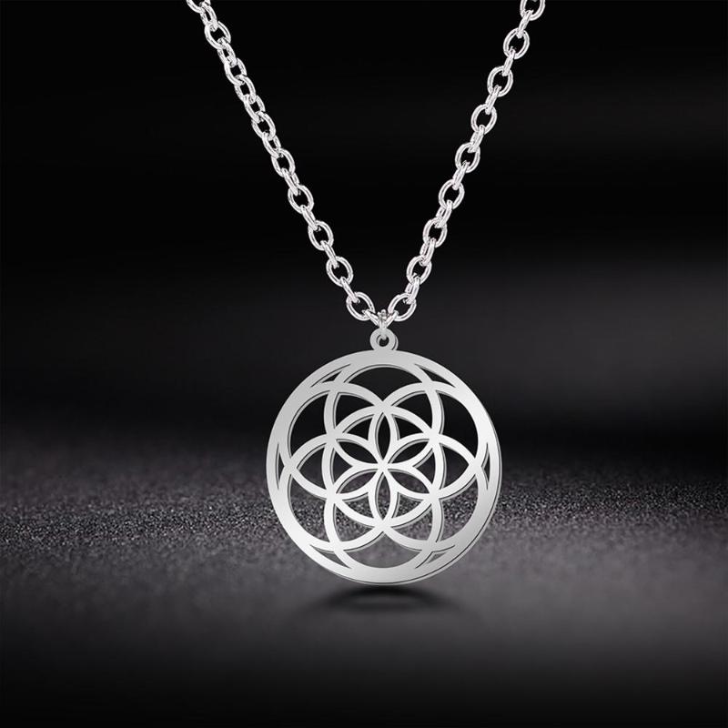 Myshape 316L Stainless Steel Dream Wish Protection Love Flower of Life Amulet Talisman Women and Men Jewelry Necklace
Myshape 316L Stainless Steel Dream Wish Protection Love Flower of Life Amulet Talisman Women and Men Jewelry Necklace