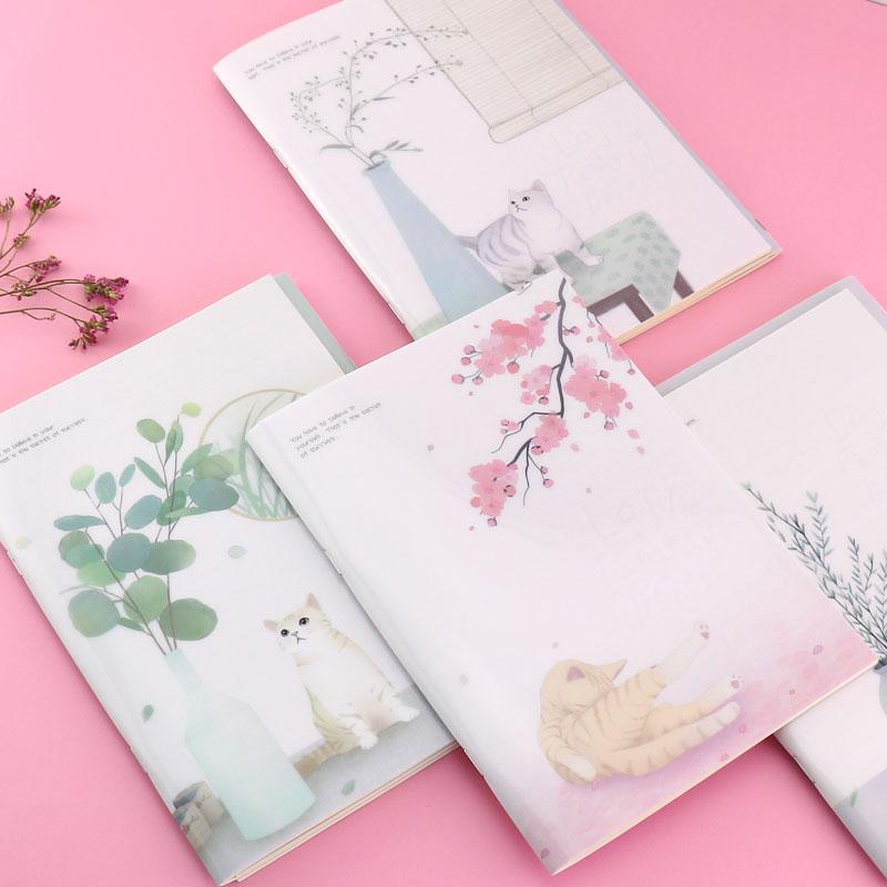 TUTU 4PCS/Set Kawaii Cute Flowers Birds cat Animal Notebook Painting of Diary Book Journal Record Office School Supplies H0197
TUTU 4PCS/Set Kawaii Cute Flowers Birds cat Animal Notebook Painting of Diary Book Journal Record Office School Supplies H0197