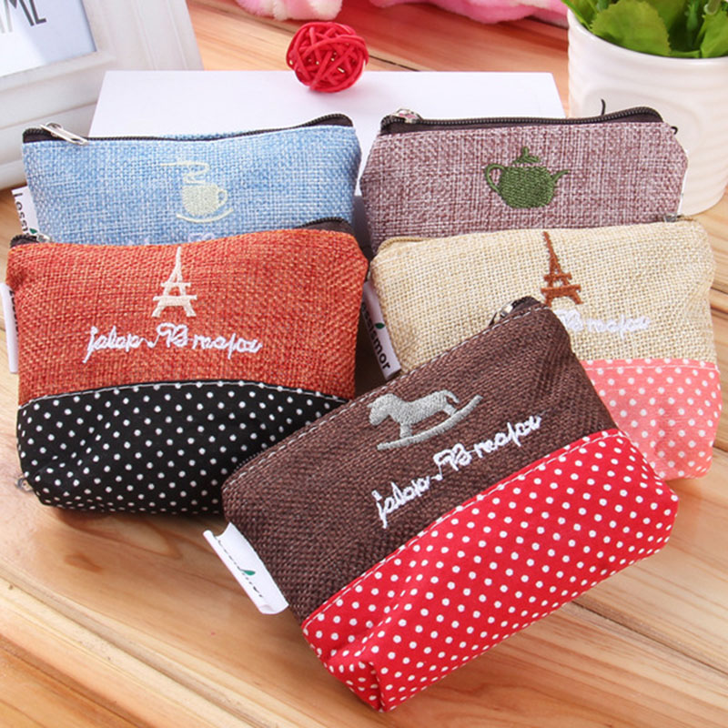 Korea Kawaii Unisex Splicing Dot Fabric Purse Wallets for Coin Key Small Mini Purse Canvas, Light grey
Korea Kawaii Unisex Splicing Dot Fabric Purse Wallets for Coin Key Small Mini Purse Canvas, Light grey