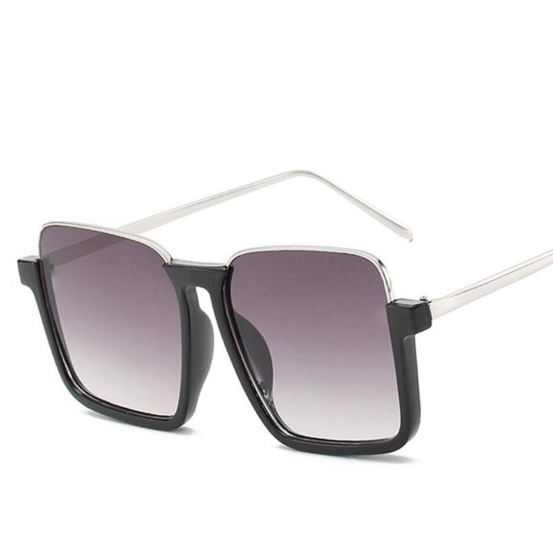 Veshion Square Half Frame Oversized Sunglasses Men Women Fashion UV400 Glasses
Veshion Square Half Frame Oversized Sunglasses Men Women Fashion UV400 Glasses