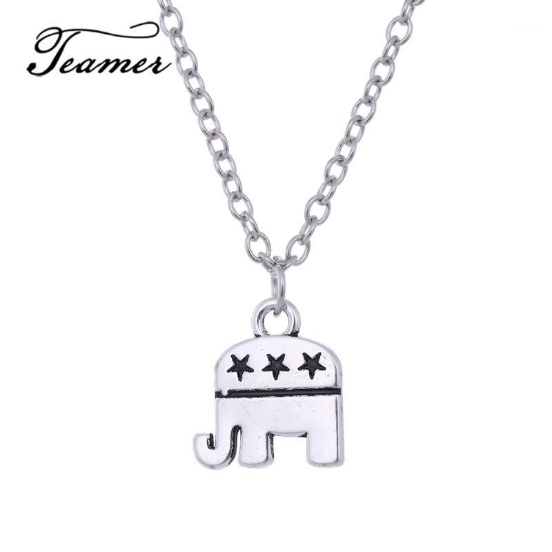 Teamer Fashion Elegant Animal Necklace Cute Little Elephant Star Pendant Necklace Gifts for Female Friend Adjustable Link Chain1
Teamer Fashion Elegant Animal Necklace Cute Little Elephant Star Pendant Necklace Gifts for Female Friend Adjustable Link Chain1