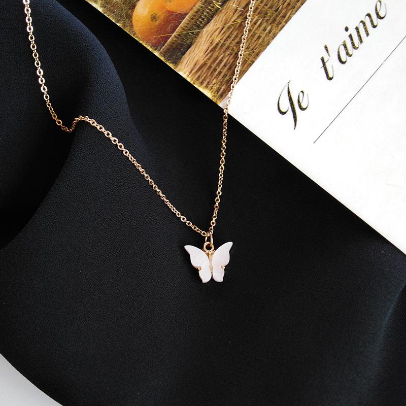 ModaOne Butterfly Purple White Shell Handmade Clavicle Chain Gold Color Necklace For Women Girls Simple Dainty Jewelry Gifts
ModaOne Butterfly Purple White Shell Handmade Clavicle Chain Gold Color Necklace For Women Girls Simple Dainty Jewelry Gifts