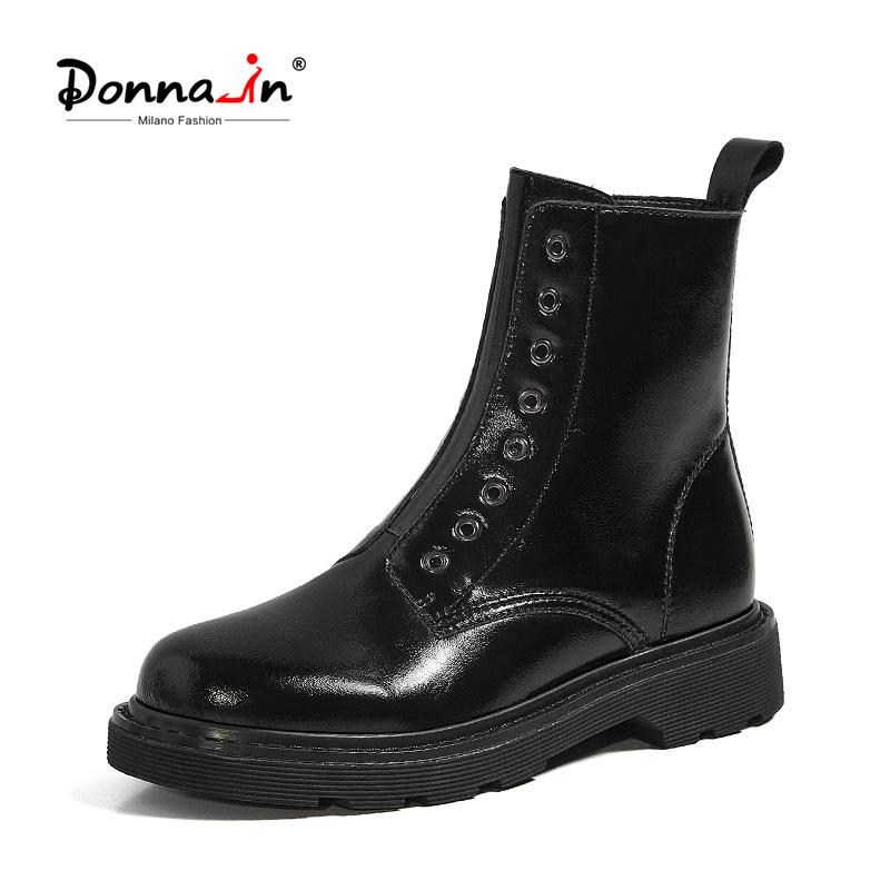 Donna-in Women Winter Boots genuine leather ankle boots plush lining warm platform female shoes zip design snow boot 34-40, Brown plush
Donna-in Women Winter Boots genuine leather ankle boots plush lining warm platform female shoes zip design snow boot 34-40, Brown plush