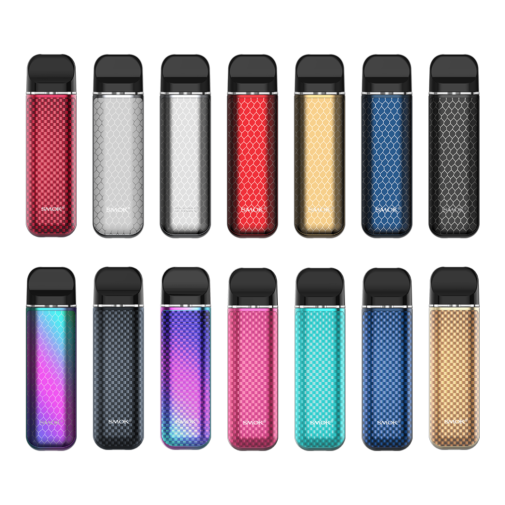 Original SMOK Novo 3 Pod Kit ecigarette Built-in 800mAh Battery Improved LED Indicator with Mesh 0.8ohm Cartridge
Original SMOK Novo 3 Pod Kit ecigarette Built-in 800mAh Battery Improved LED Indicator with Mesh 0.8ohm Cartridge