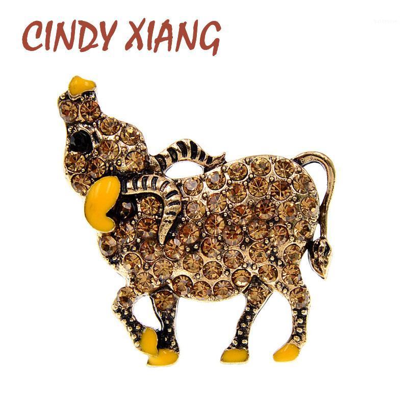 CINDY XIANG Rhinestone Bull Brooches Chinese Cow Year Pin Brooch Vintage Animal Design Jewelry Fashion Coat Accessories Gift1
CINDY XIANG Rhinestone Bull Brooches Chinese Cow Year Pin Brooch Vintage Animal Design Jewelry Fashion Coat Accessories Gift1