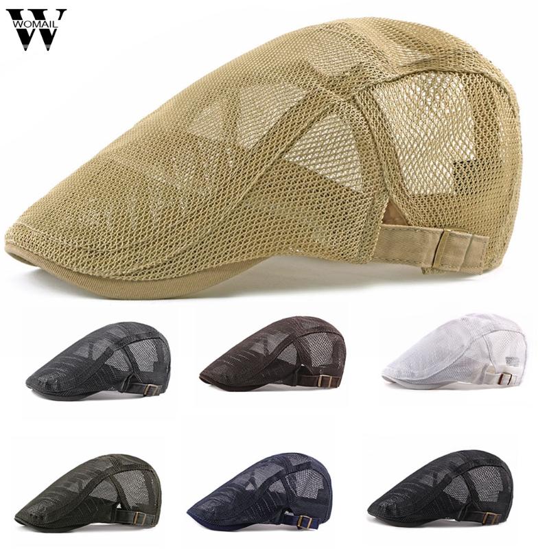 Berets Womail Hat Winter Unisex Fashion Solid Comfortable Breathable Mesh Beret Cap Casual Thin With Metal Buckle, Ag
Berets Womail Hat Winter Unisex Fashion Solid Comfortable Breathable Mesh Beret Cap Casual Thin With Metal Buckle, Ag