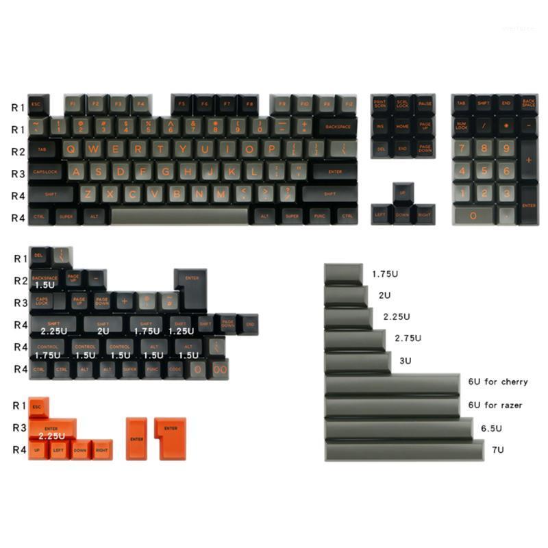 159keys Domikey SA Dolch Black Grey Orange Color Double Shoot ABS Keycaps For Cherry Mx Switch Mechanical Gaming Keyboard Keycap1
159keys Domikey SA Dolch Black Grey Orange Color Double Shoot ABS Keycaps For Cherry Mx Switch Mechanical Gaming Keyboard Keycap1