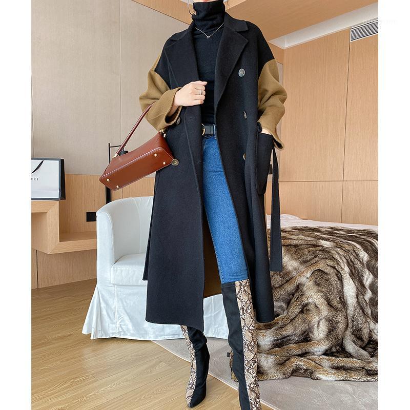 Autmn Spring Vintage 100% Wool Coat Female Elegant Ladies Woolen Jacket Women Manteau Femme Hiver 2020 Korean Blend Coats 195351, Black
Autmn Spring Vintage 100% Wool Coat Female Elegant Ladies Woolen Jacket Women Manteau Femme Hiver 2020 Korean Blend Coats 195351, Black
