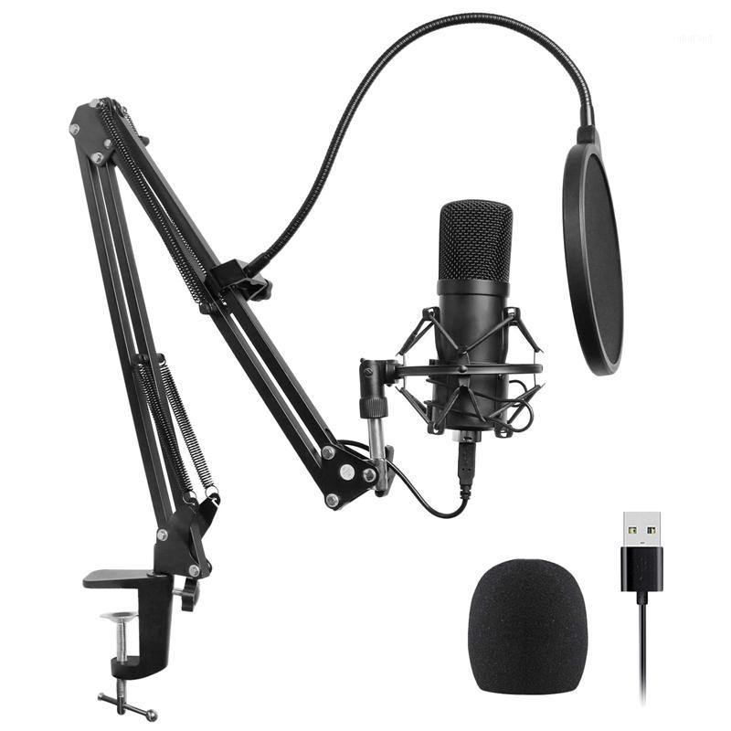 Usb Microphone Kit Usb Computer Cardioid Mic Podcast Condenser Microphone with Professional Sound Chipset for Pc Karaoke, Youtub1
Usb Microphone Kit Usb Computer Cardioid Mic Podcast Condenser Microphone with Professional Sound Chipset for Pc Karaoke, Youtub1