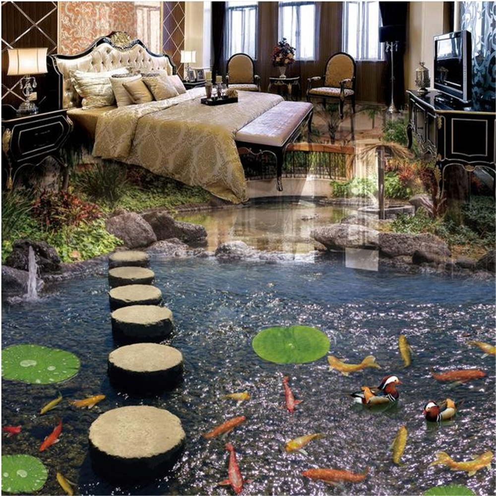 custom modern wallpaper for living room 3d flooring waterproof wallpaper for bathroom Stone 3d wallpaper walls floors
