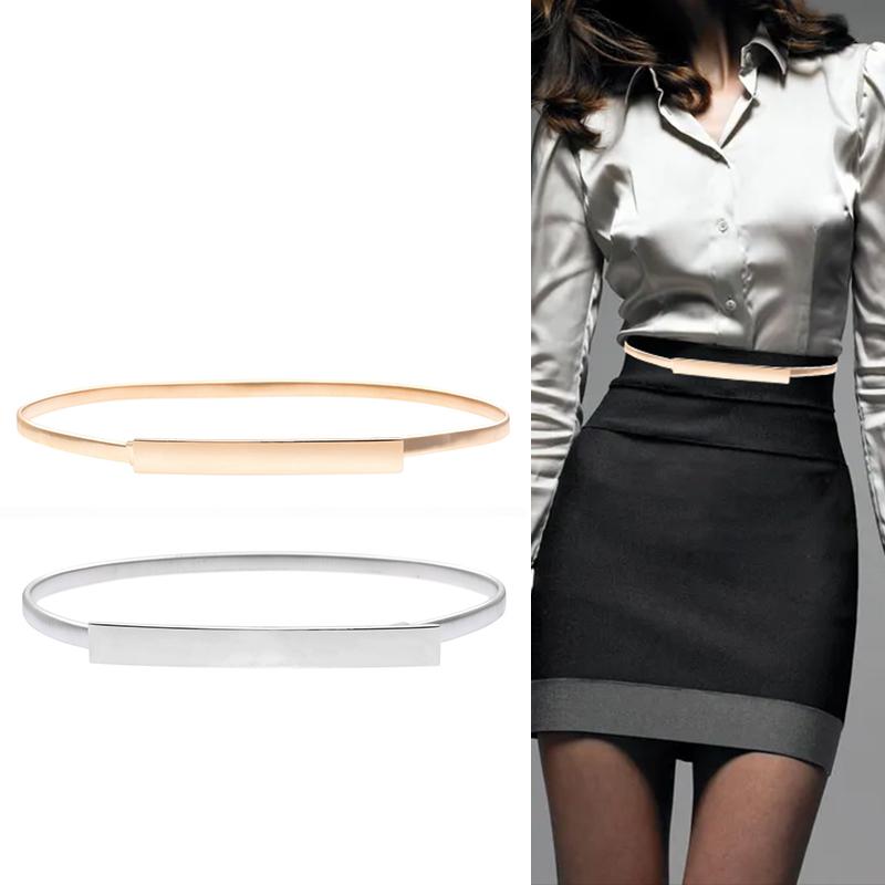 Belts Elastic Gold Chain Belt Female Waist Metal For Women Ketting Riem Stretch Ceinture Femme Thin Cummerbunds Punk Accessory, Black;brown
Belts Elastic Gold Chain Belt Female Waist Metal For Women Ketting Riem Stretch Ceinture Femme Thin Cummerbunds Punk Accessory, Black;brown
