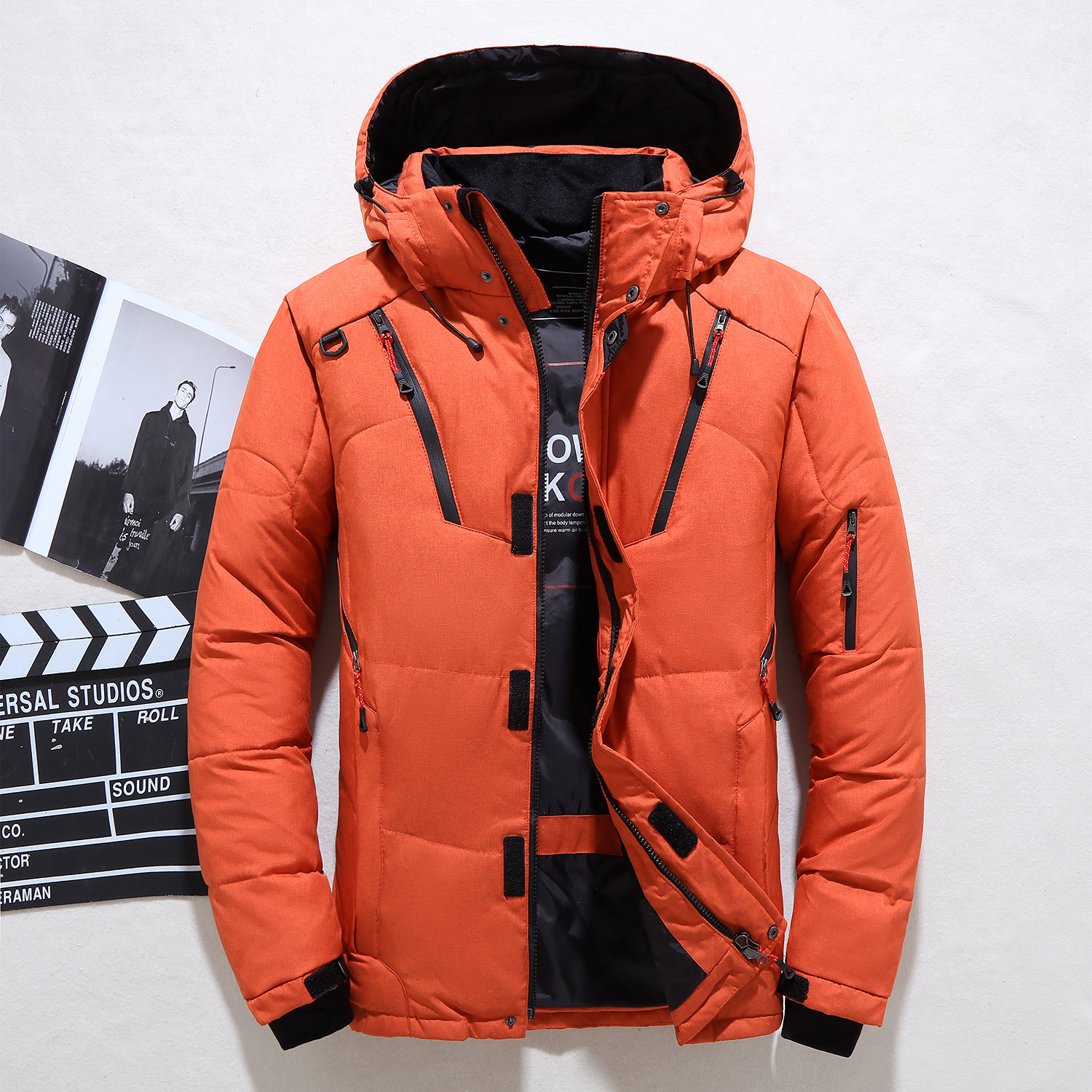 2021 The New Gross Hot Winter with Hoodie Casual in the Open Air Parka Fashion Man Jacket R8g1, Black
2021 The New Gross Hot Winter with Hoodie Casual in the Open Air Parka Fashion Man Jacket R8g1, Black