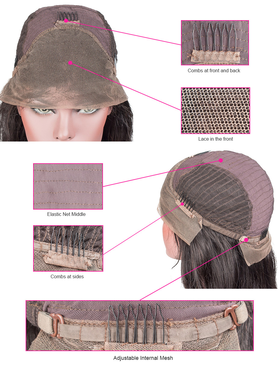 Black /red /brown/blonde 360 Lace Front synthetic lace front Wigs For Black Women Pre Plucked with Baby Hair kinky curly lace Wig