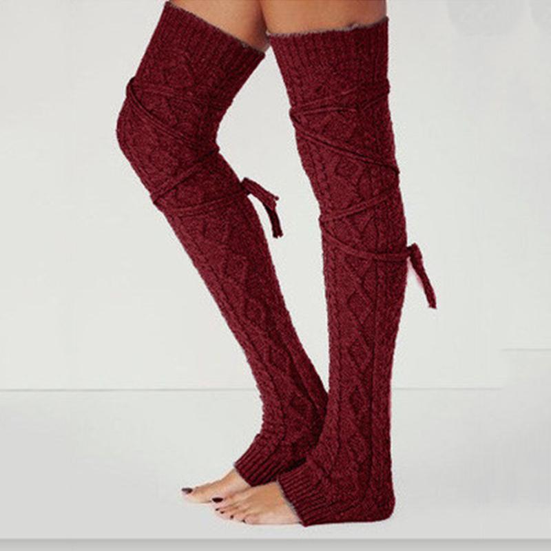 Women Knitted Socks Winter Tie Crochet Topper Cuffs Stretchy Solid Over The Knee Boot Cover Ladies Warm Stocking#e, Beige
Women Knitted Socks Winter Tie Crochet Topper Cuffs Stretchy Solid Over The Knee Boot Cover Ladies Warm Stocking#e, Beige