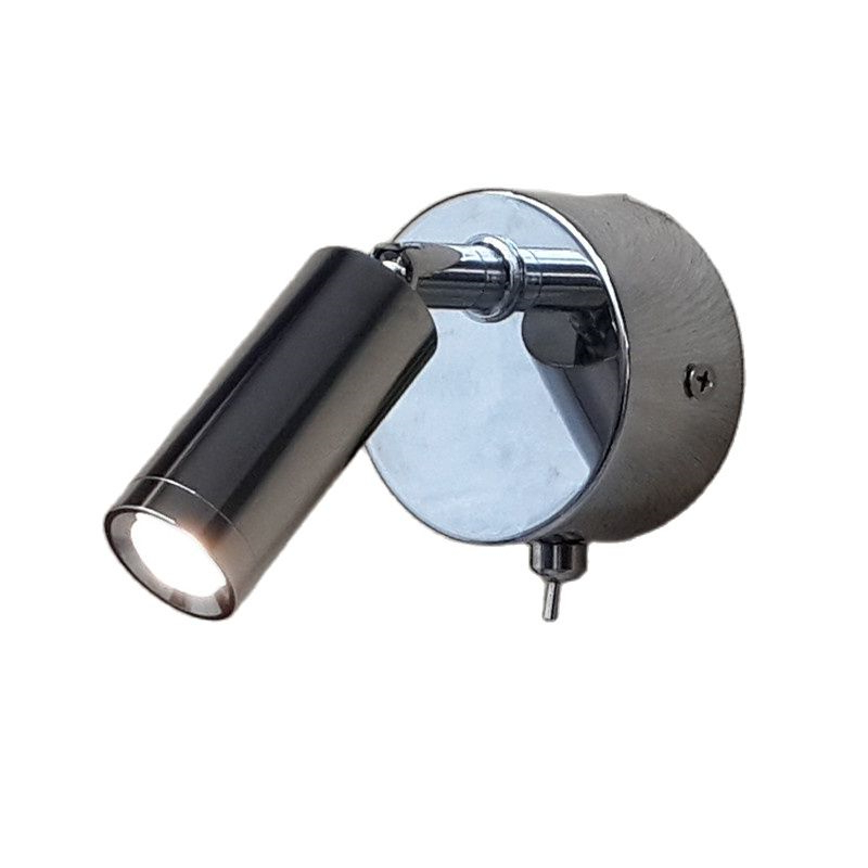 Topoch Wall Base Reading Light ON/OFF Switch Lamps Rotatable Head 3W LED Emitting Optional Focused Illumination Chrome Finish for House Car Boat
Topoch Wall Base Reading Light ON/OFF Switch Lamps Rotatable Head 3W LED Emitting Optional Focused Illumination Chrome Finish for House Car Boat