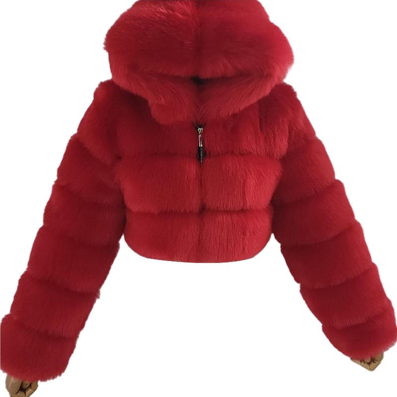 Luxury Jacket Women 2020 Fashion Winter Faux Fur Cropped Coat Fluffy Zip Hooded Warm Short Jacket, Sliver grey
Luxury Jacket Women 2020 Fashion Winter Faux Fur Cropped Coat Fluffy Zip Hooded Warm Short Jacket, Sliver grey
