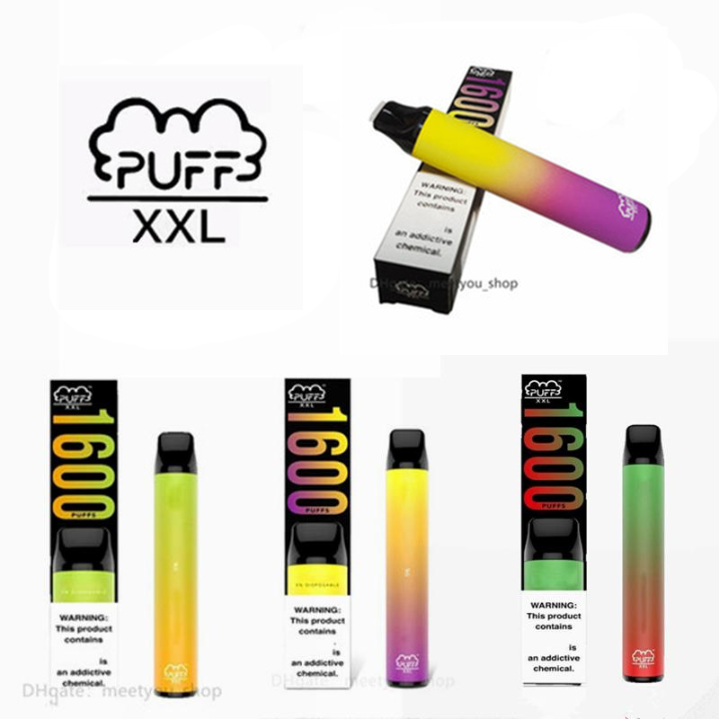 2021 New Puff XXL puff bar 1600 Puff Bar BANG XL Disposable Vape pre filled Disposable Device Kits Disposable Vape Pen
2021 New Puff XXL puff bar 1600 Puff Bar BANG XL Disposable Vape pre filled Disposable Device Kits Disposable Vape Pen