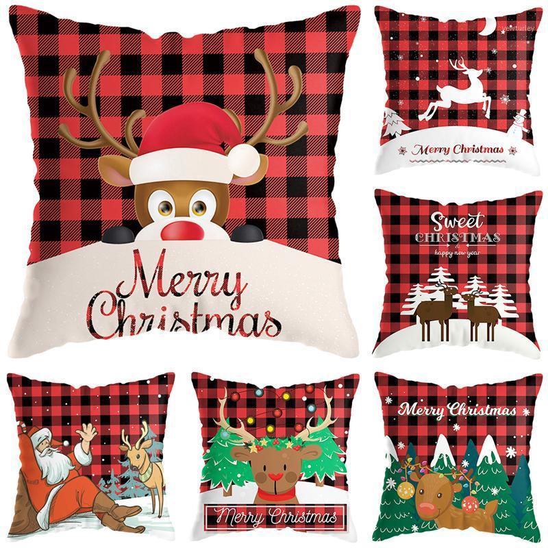 Fengrise Red Style 45x45cm Merry Christmas Cushion Cover Decor Home Sofa Room Seat Christmas Pillowcase Party Supplies1, Style 18
Fengrise Red Style 45x45cm Merry Christmas Cushion Cover Decor Home Sofa Room Seat Christmas Pillowcase Party Supplies1, Style 18