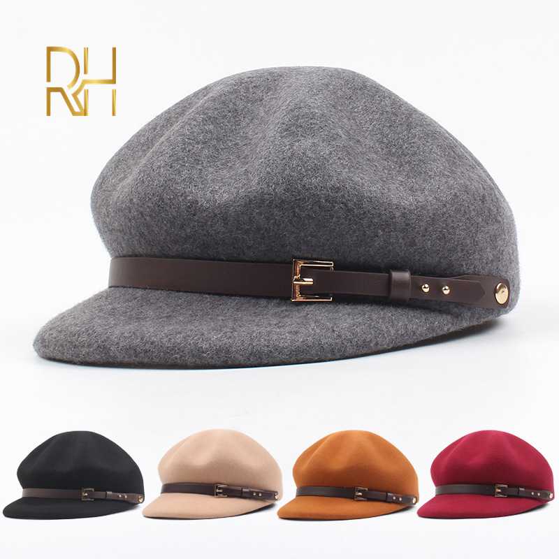 Berets Winter Caps Women Sboy Female Belt Mink Hair Octagonal Vintage Flat Top Thick Warm Beret Hats RH, Black
Berets Winter Caps Women Sboy Female Belt Mink Hair Octagonal Vintage Flat Top Thick Warm Beret Hats RH, Black