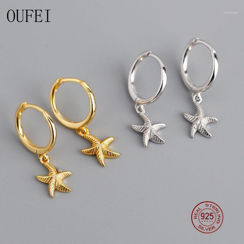 OUFEI 925 Sterling Silver Earrings Simple Design Ocean Starfish Exquisite Earrings For Women Charm Travel Beach Jewelry1
OUFEI 925 Sterling Silver Earrings Simple Design Ocean Starfish Exquisite Earrings For Women Charm Travel Beach Jewelry1