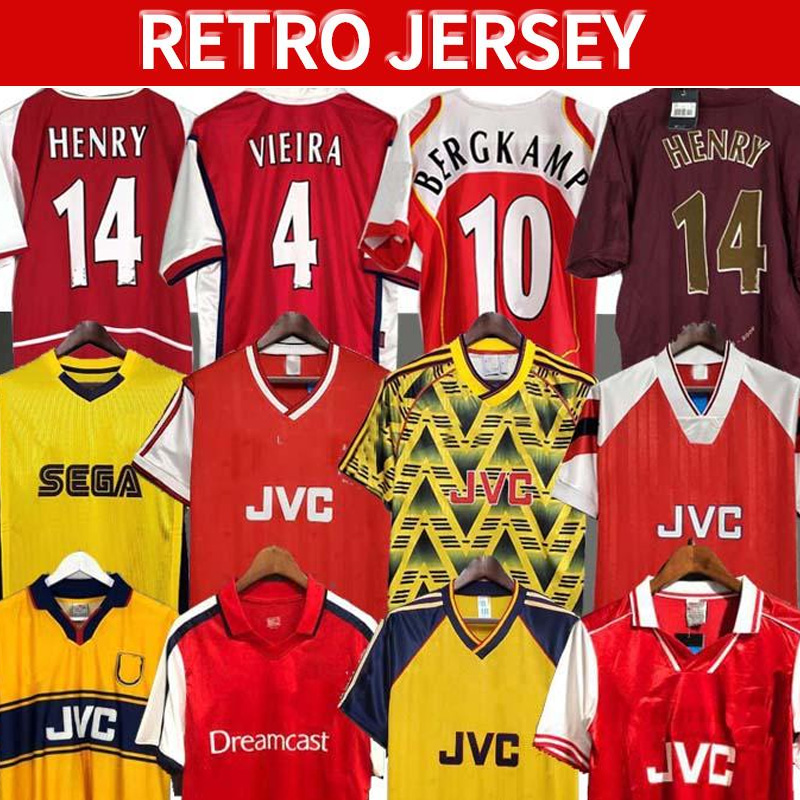 Arsen RETRO Soccer Jerseys 02 05 HENRY BERGKAMP V. PERSIE Mens 94 97 VIEIRA MERSON ADAMS Home Away 3rd Football Shirt Short Uniforms, 8688
Arsen RETRO Soccer Jerseys 02 05 HENRY BERGKAMP V. PERSIE Mens 94 97 VIEIRA MERSON ADAMS Home Away 3rd Football Shirt Short Uniforms, 8688