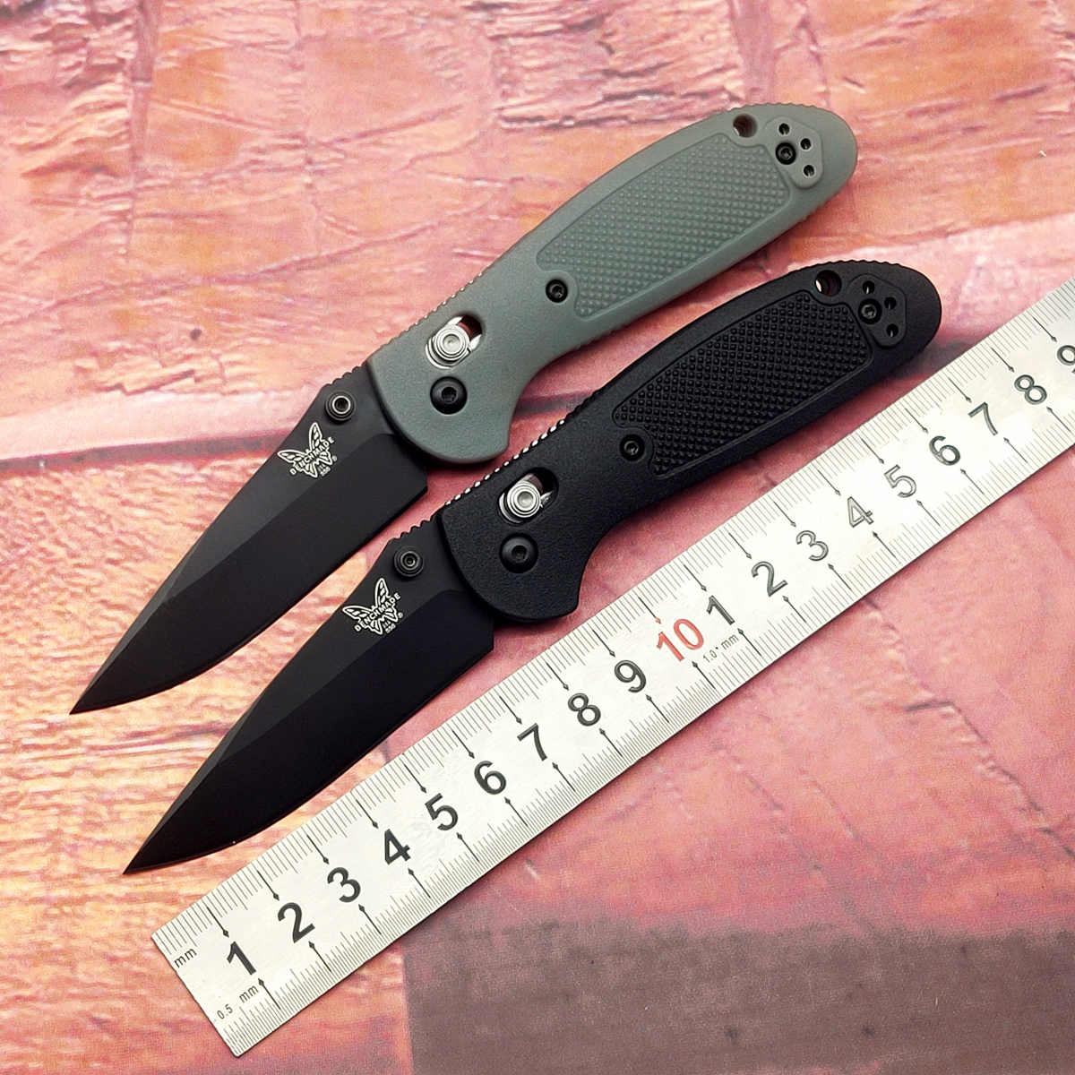 Benchmade 154CM Ordinary Griptilian Knife Lock Handle-556BK AXIS 2.91" Point Black Drop Olecranon Black-gray Blade, Mini Noryl GTX Fol Vwhg
Benchmade 154CM Ordinary Griptilian Knife Lock Handle-556BK AXIS 2.91" Point Black Drop Olecranon Black-gray Blade, Mini Noryl GTX Fol Vwhg