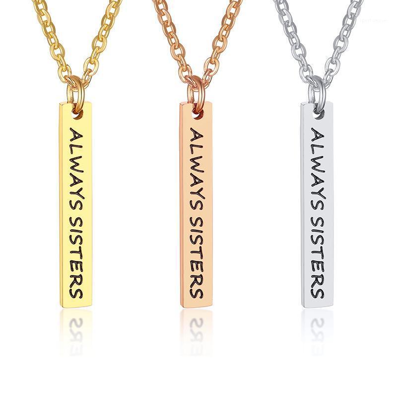Fashion Accessory Titanium Steel Corrosion Always Sisters Fashion Necklace with Pendant1
Fashion Accessory Titanium Steel Corrosion Always Sisters Fashion Necklace with Pendant1