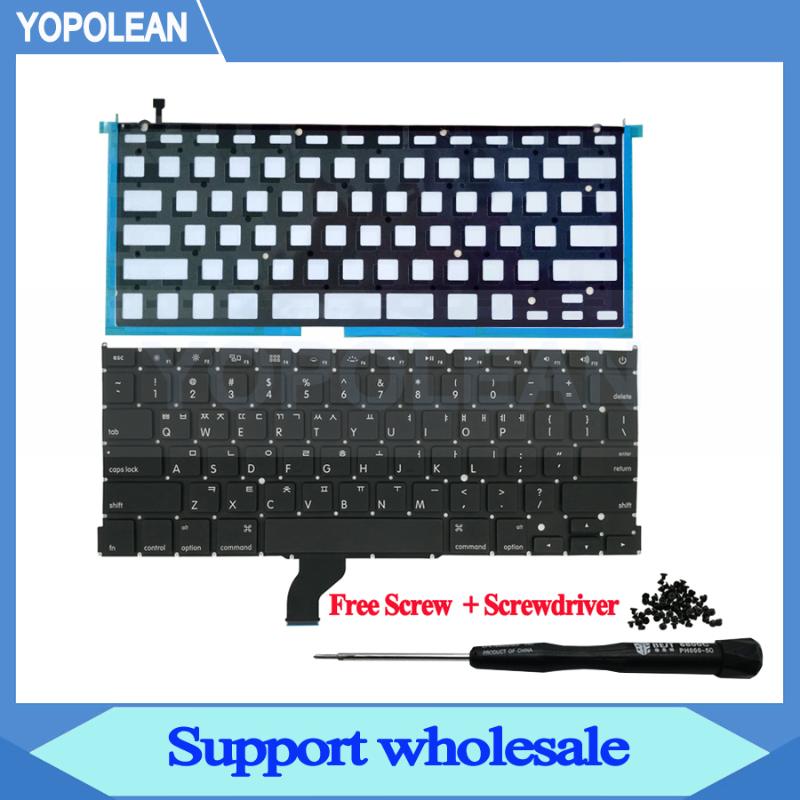 New Korea Korean Keyboard With Backlight For Pro Retina 13" A1502 2013 2014 2020 Years
New Korea Korean Keyboard With Backlight For Pro Retina 13" A1502 2013 2014 2020 Years