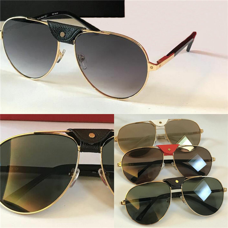 New fashion design sunglasses 0096 retro pilot metal frame with small leather vintage avant-garde pop style top quality wholesale uv 400 lens
New fashion design sunglasses 0096 retro pilot metal frame with small leather vintage avant-garde pop style top quality wholesale uv 400 lens