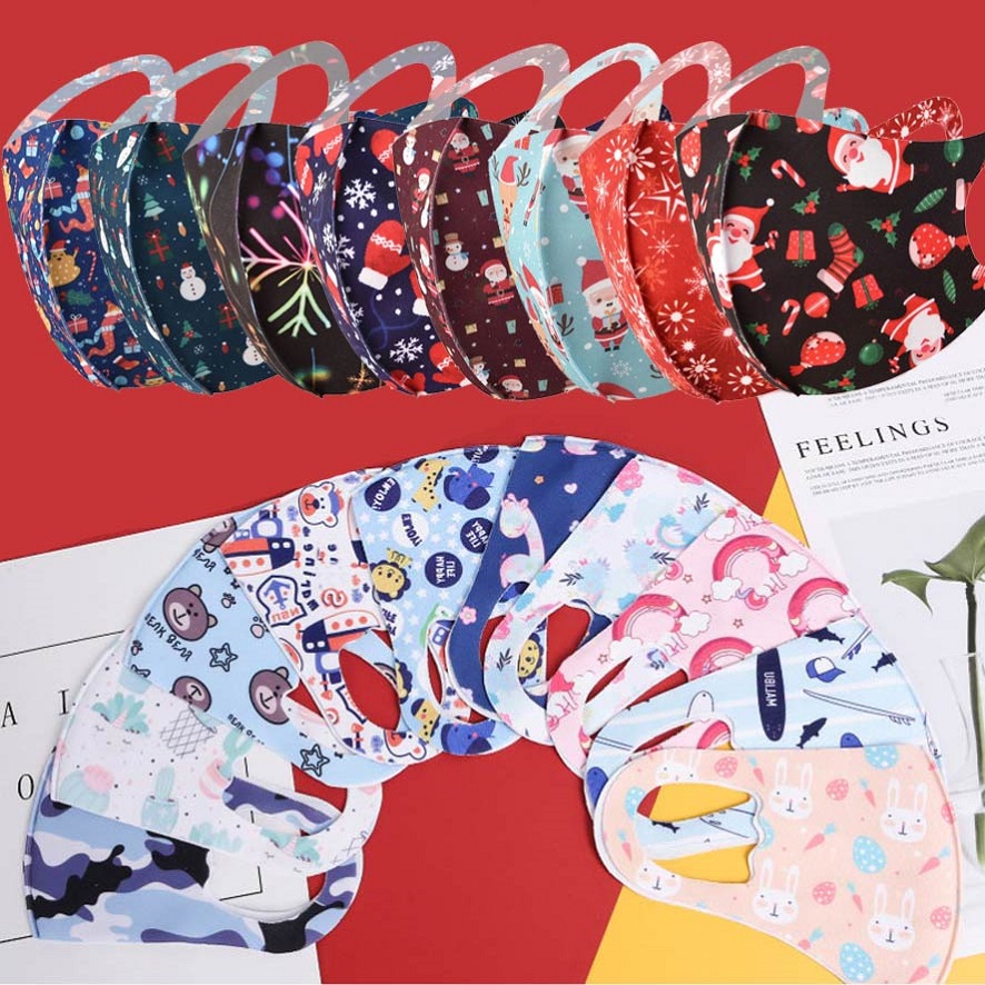 Christmas kids face mask dust-proof breathable masks haze-proof reusable washable cartoon children ice silk printing facemask
Christmas kids face mask dust-proof breathable masks haze-proof reusable washable cartoon children ice silk printing facemask