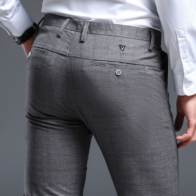 2020 Men Pants of Formal Length Plaid Drawing Dress Fine Fitting Summers Suit Men's Trousers Vcsq, 065-1 black
2020 Men Pants of Formal Length Plaid Drawing Dress Fine Fitting Summers Suit Men's Trousers Vcsq, 065-1 black
