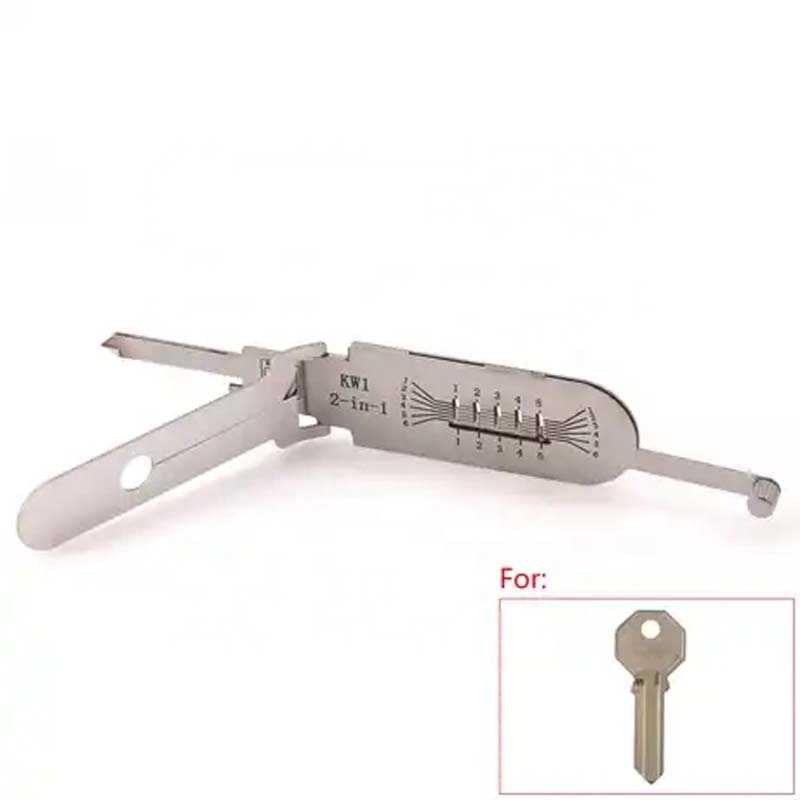 Super Accurately open integrated code reading tool 2 in 1 Decoder and Pick Tool locksmith Tools KW1 Right
Super Accurately open integrated code reading tool 2 in 1 Decoder and Pick Tool locksmith Tools KW1 Right