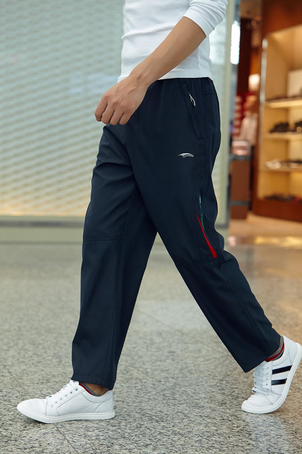 Men's Winter Super Warm Pants Fleece Thick Trousers Outdoors Thermal Waterproof Pants Zippers Fitted Sweatpants Joggers Men 3XL 201006