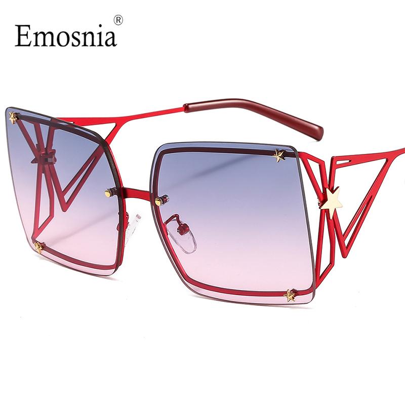 Oversized Square Sunglasses For Women Star Shades Metal Frame Designer Sun Glasses Vintage Big Frame Hollow UV400
Oversized Square Sunglasses For Women Star Shades Metal Frame Designer Sun Glasses Vintage Big Frame Hollow UV400